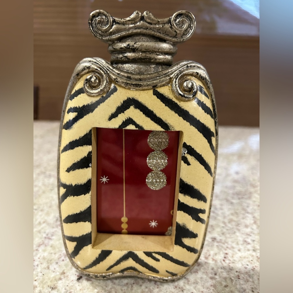 Zebra Print Photo Frame